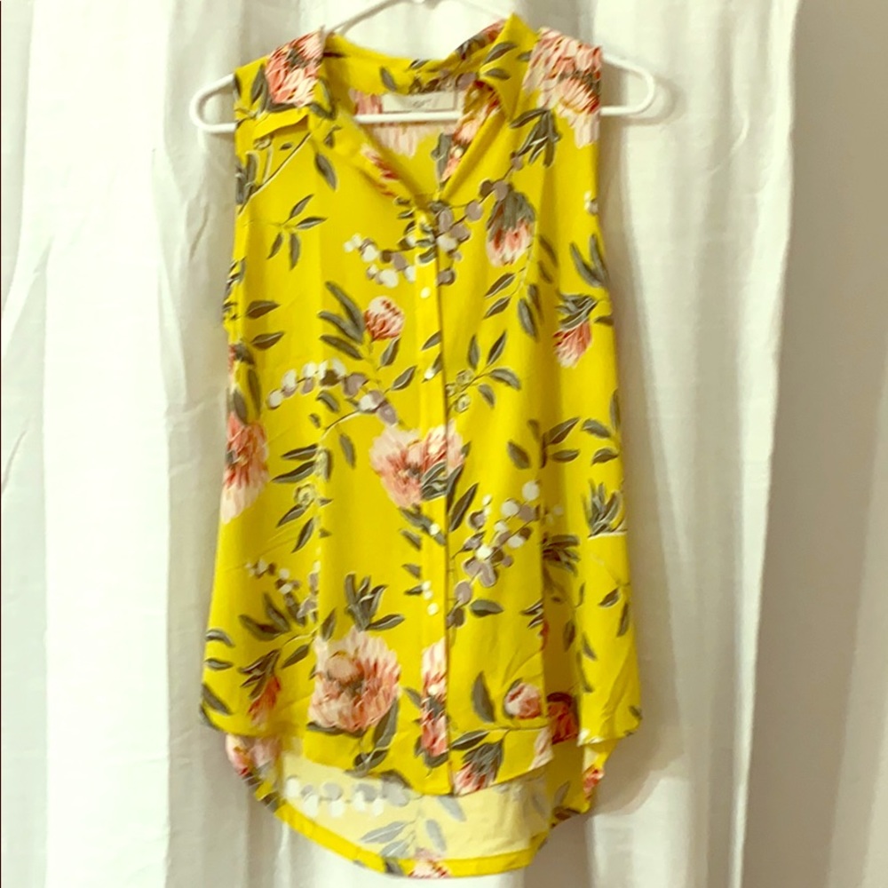 New without Tags. Loft button blouse Size M